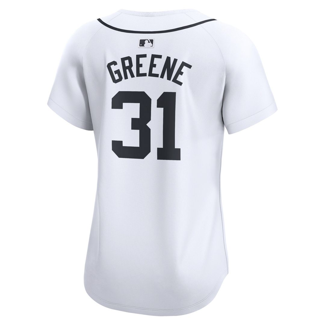 Detroit Tigers Riley Greene Nike Women's Home Limited Player Jersey - White Team Jersey Sports Fan Apparel