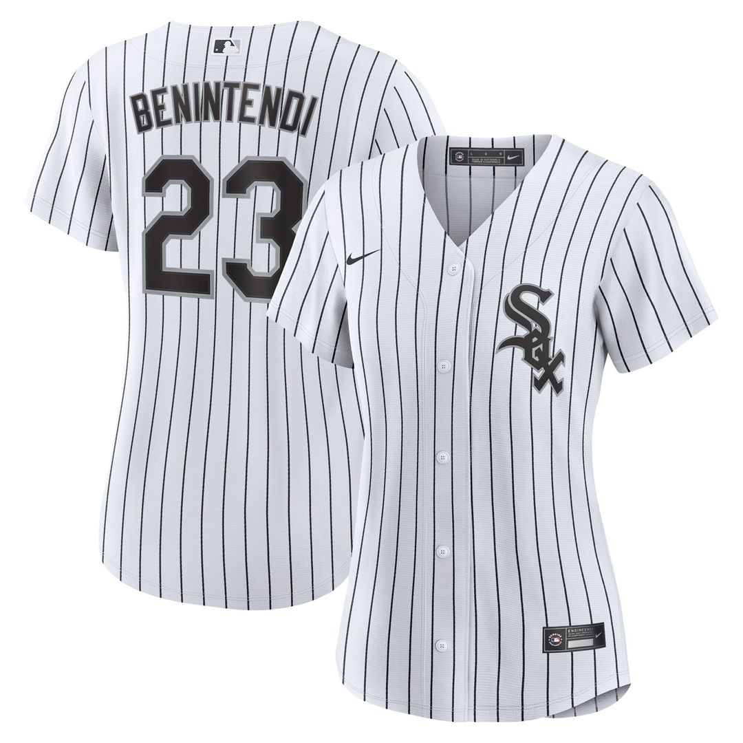 Chicago White Sox Andrew Benintendi Nike Women's Home Player Jersey - White/Black Team Jersey Sports Fan Apparel