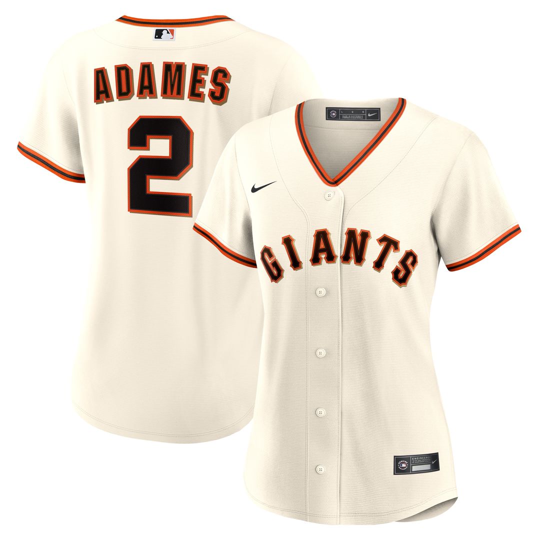 San Francisco Giants Willy Adames Nike Women's Home Replica Jersey - Cream Team Jersey Sports Fan Apparel