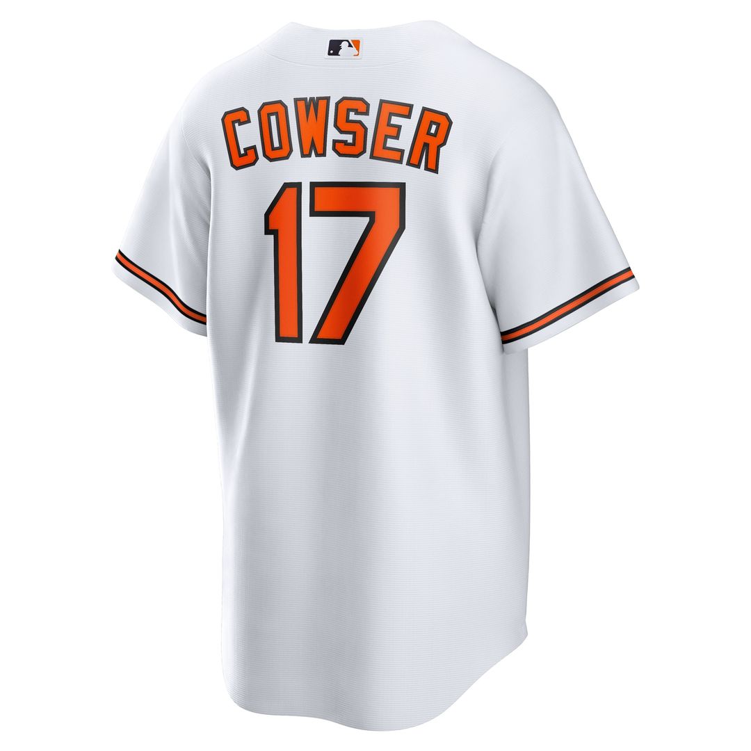 Baltimore Orioles Colton Cowser Nike Home Replica Jersey - White Team Jersey Sports Fan Apparel