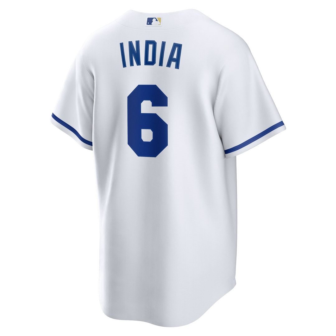 Kansas City Royals Jonathan India Nike Home Replica Player Jersey - White Team Jersey Sports Fan Apparel