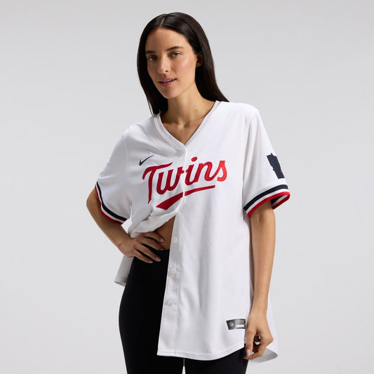 Minnesota Twins Nike Women's Home Limited Jersey - White Team Jersey Sports Fan Apparel
