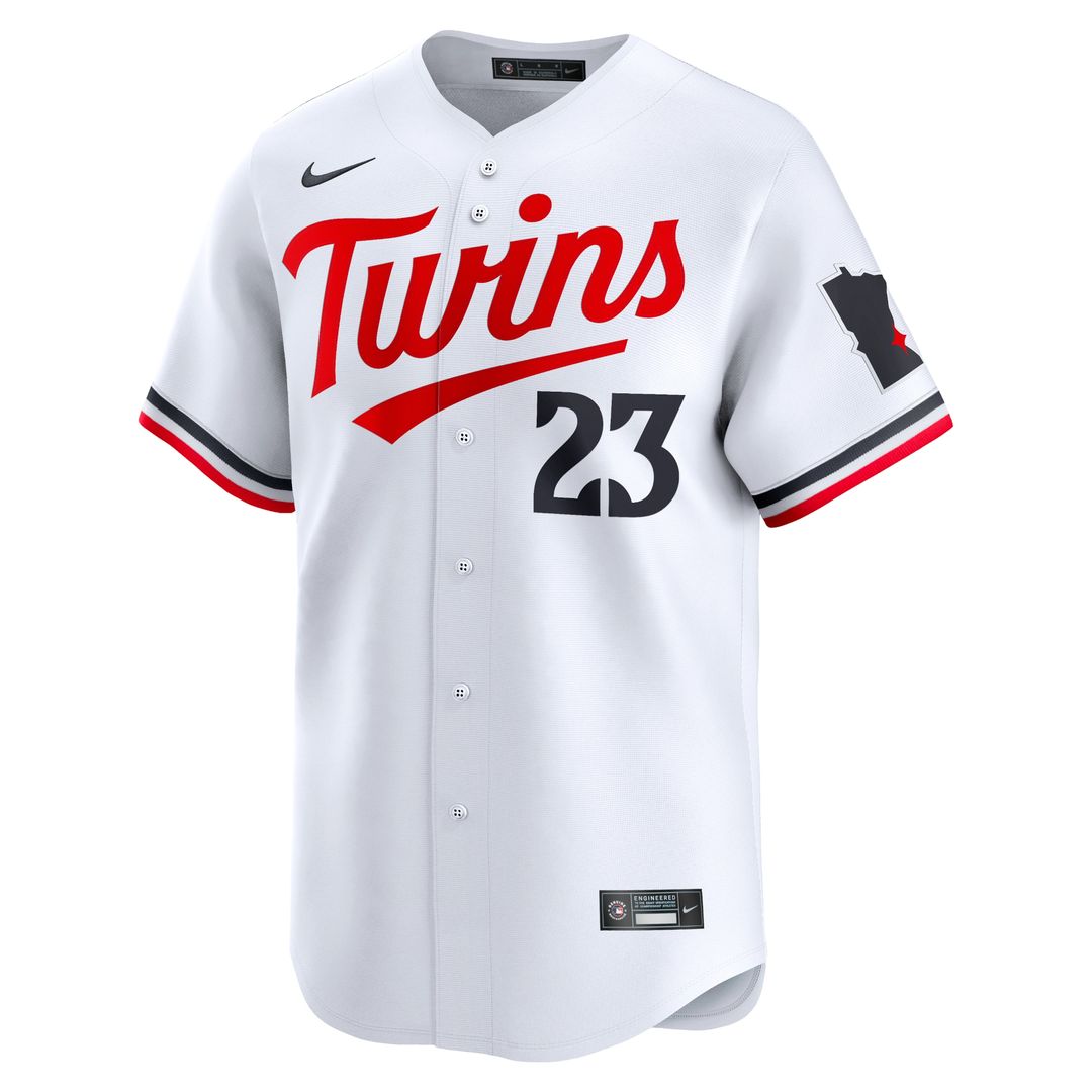 Minnesota Twins Royce Lewis Nike Home Limited Player Jersey - White Team Jersey Sports Fan Apparel