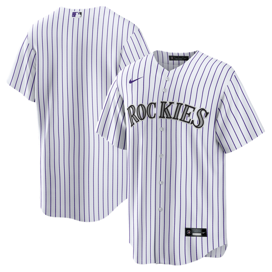 Colorado Rockies Nike Home Big & Tall Replica Jersey - White Team Jersey Sports Fan Apparel