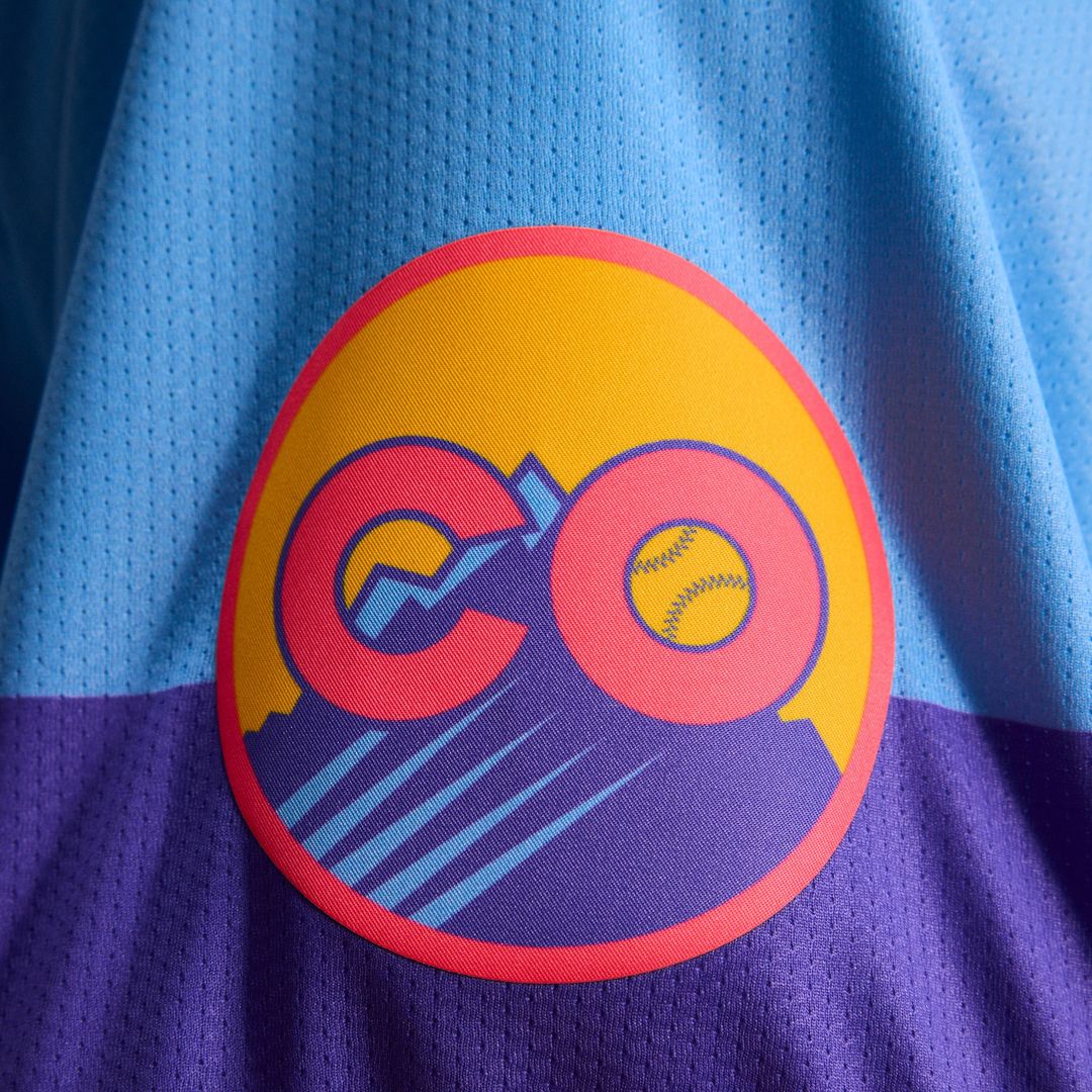 Colorado Rockies Nike 2025 City Connect Limited Jersey - Purple/Light Blue Team Jersey Sports Fan Apparel