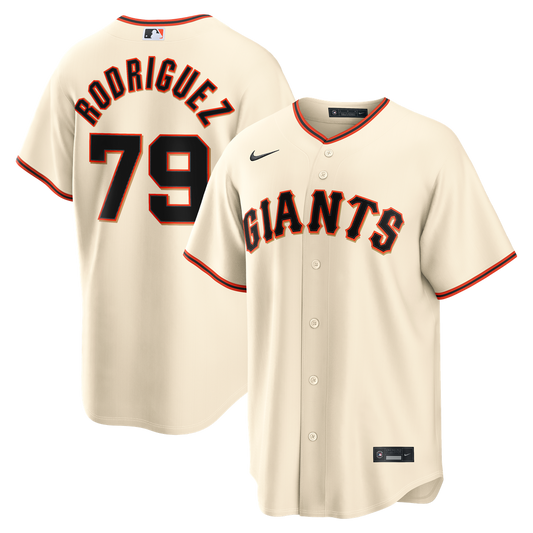 San Francisco Giants Jesus Rodriguez Nike Home Replica Jersey - Cream Team Jersey Sports Fan Apparel