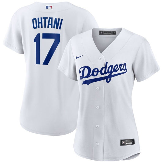 Los Angeles Dodgers Shohei Ohtani Nike Women's Home Replica Player Jersey - White Team Jersey Sports Fan Apparel