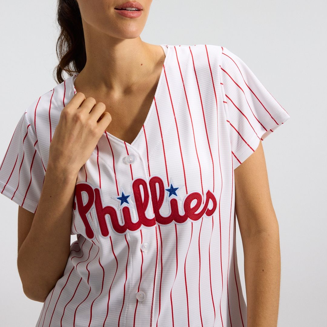 Philadelphia Phillies Nike Women's Home Replica Team Jersey - White Team Jersey Sports Fan Apparel