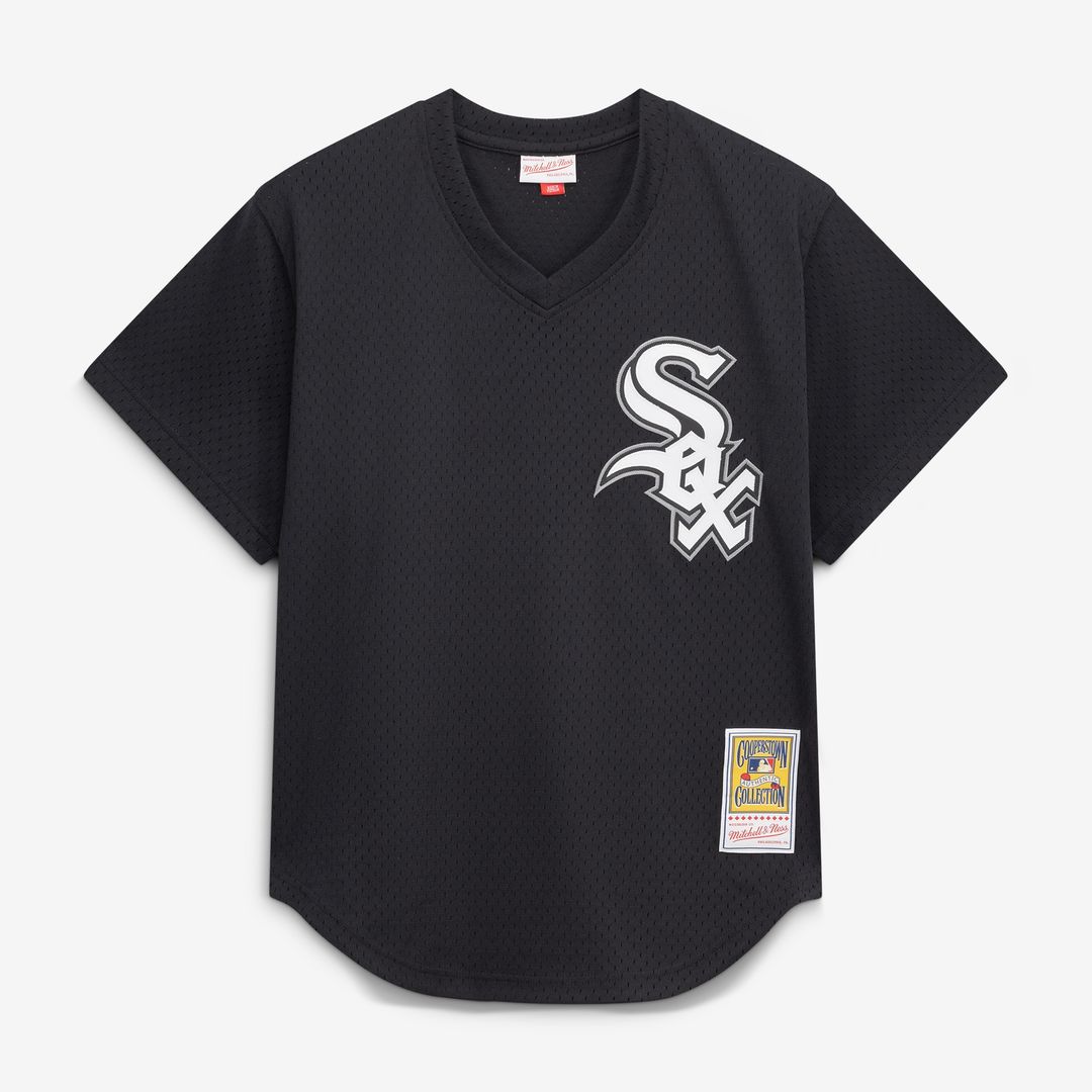 Chicago White Sox Bo Jackson Mitchell & Ness Authentic Batting Practice Jersey - Black Team Jersey Sports Fan Apparel