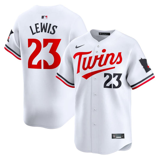 Minnesota Twins Royce Lewis Nike Home Limited Player Jersey - White Team Jersey Sports Fan Apparel