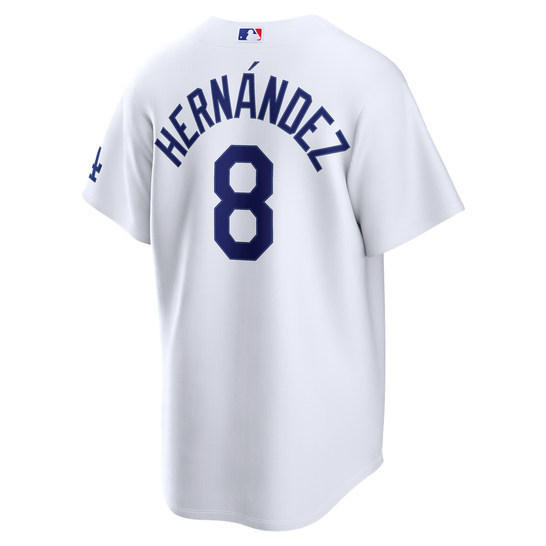 Los Angeles Dodgers Enrique Hernández Nike Home Stadium Jersey - White Team Jersey Sports Fan Apparel