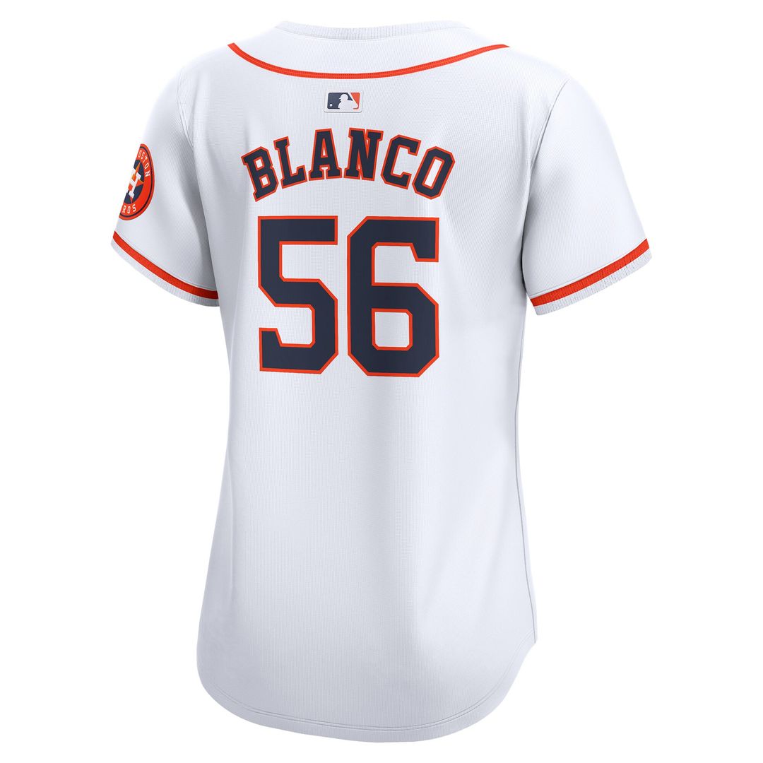Houston Astros Ronel Blanco Nike Women's Home Limited Jersey - White Team Jersey Sports Fan Apparel