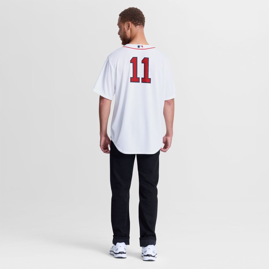 Boston Red Sox Marcelo Mayer Nike Home Replica Jersey - White Team Jersey Sports Fan Apparel