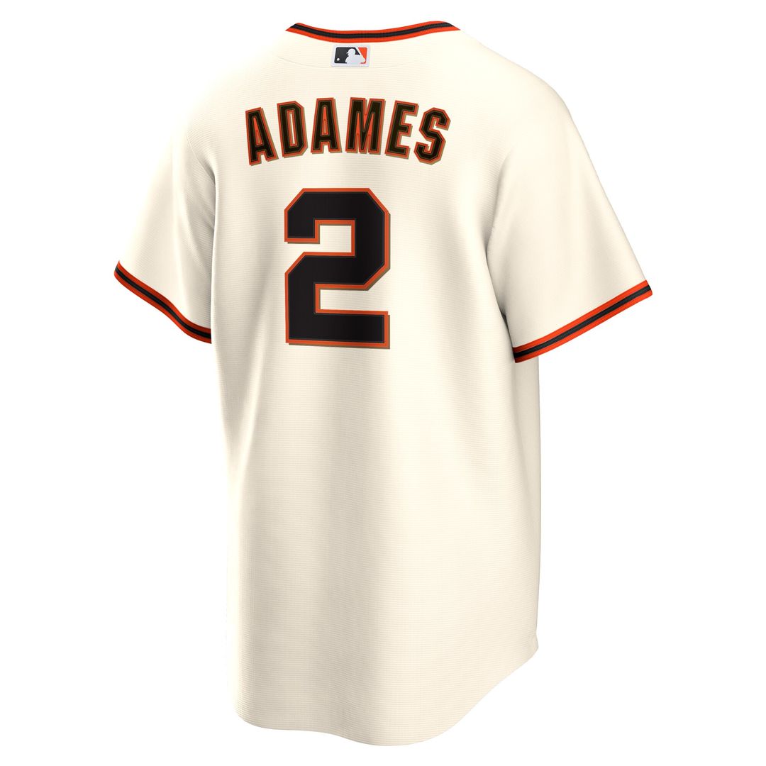 San Francisco Giants Willy Adames Nike Home Replica Jersey - Cream Team Jersey Sports Fan Apparel