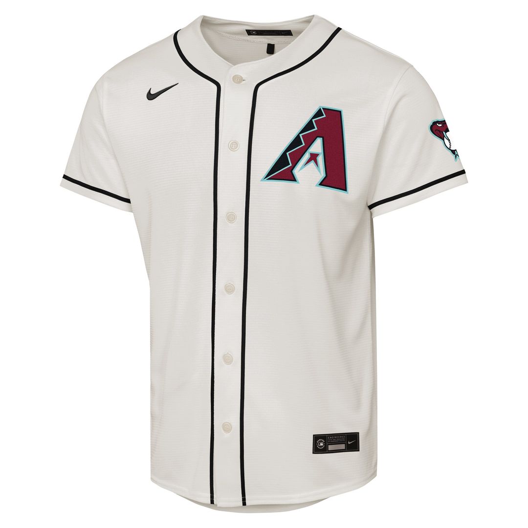 Arizona Diamondbacks Corbin Carroll Nike Youth Alternate Stadium Jersey - Black Team Jersey Sports Fan Apparel