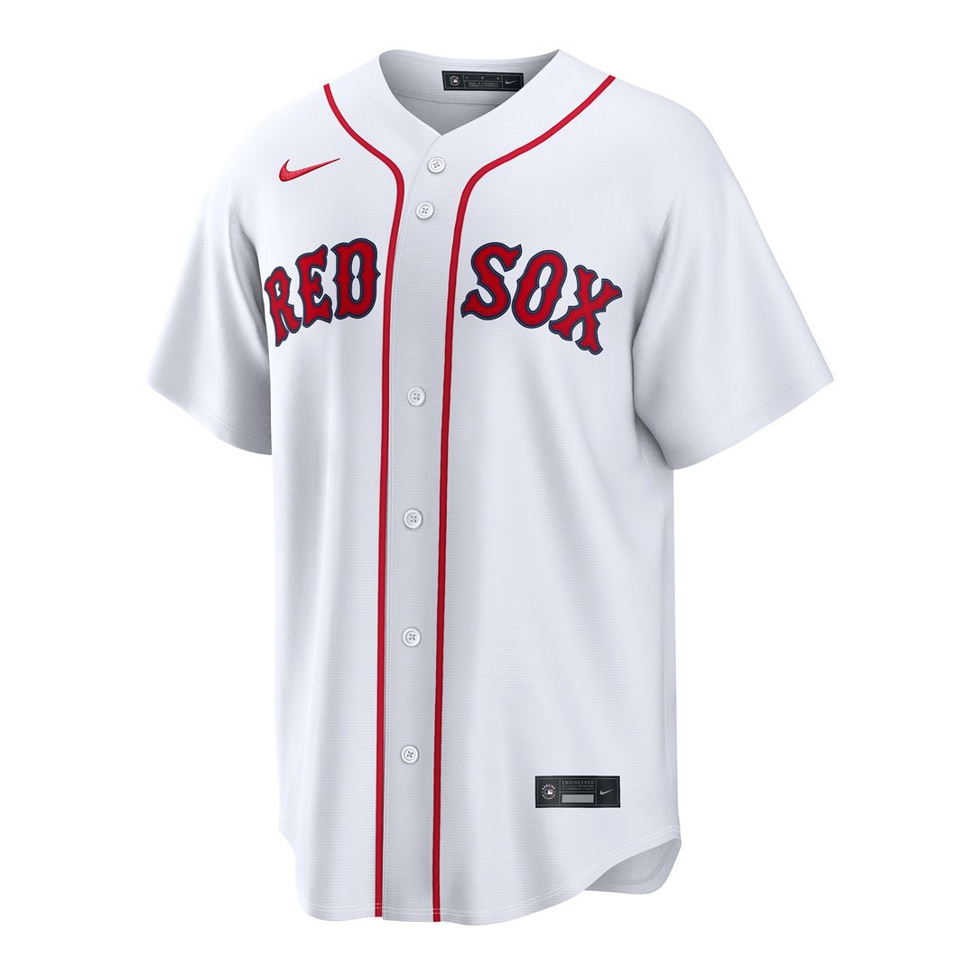 Boston Red Sox Carlos Narváez Nike Home Replica Jersey - White Team Jersey Sports Fan Apparel