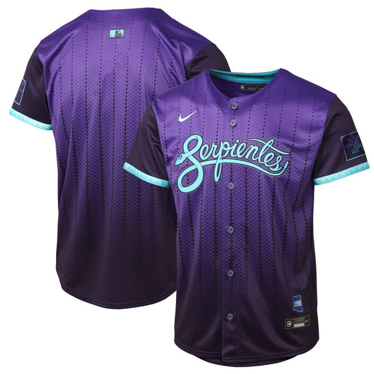 Arizona Diamondbacks Nike Youth 2025 City Connect Limited Jersey - Purple Team Jersey Sports Fan Apparel