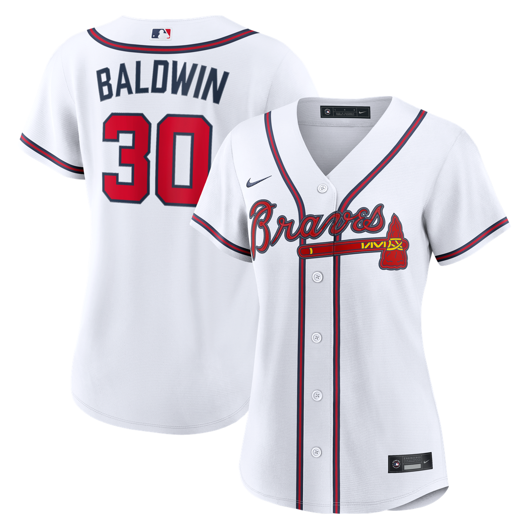 Atlanta Braves Drake Baldwin Nike Women's Home Replica Jersey - White Team Jersey Sports Fan Apparel