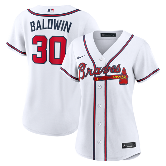Atlanta Braves Drake Baldwin Nike Women's Home Replica Jersey - White Team Jersey Sports Fan Apparel