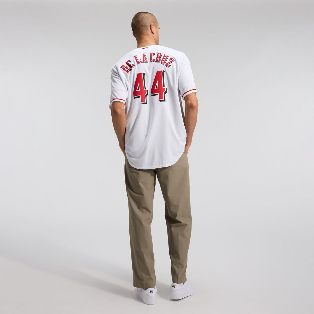 Cincinnati Reds Elly De La Cruz Nike Alternate 2 Replica Jersey - White Team Jersey Sports Fan Apparel