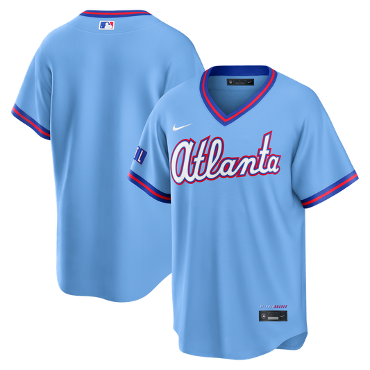 Atlanta Braves Nike 2026 City Connect Stadium Jersey - Powder Blue Team Jersey Sports Fan Apparel