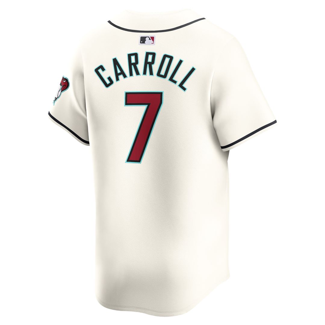 Arizona Diamondbacks Corbin Carroll Nike Home Limited Player Jersey - White Team Jersey Sports Fan Apparel