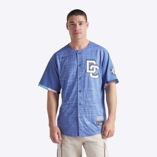 Washington Nationals Nike 2025 City Connect Limited Jersey - Blue Team Jersey Sports Fan Apparel