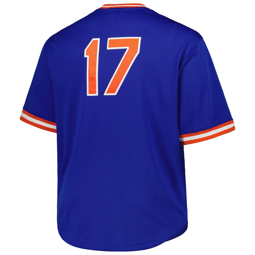New York Mets Keith Hernandez Mitchell & Ness 1986 Cooperstown Mesh Pullover Jersey - Royal Team Jersey Sports Fan Apparel