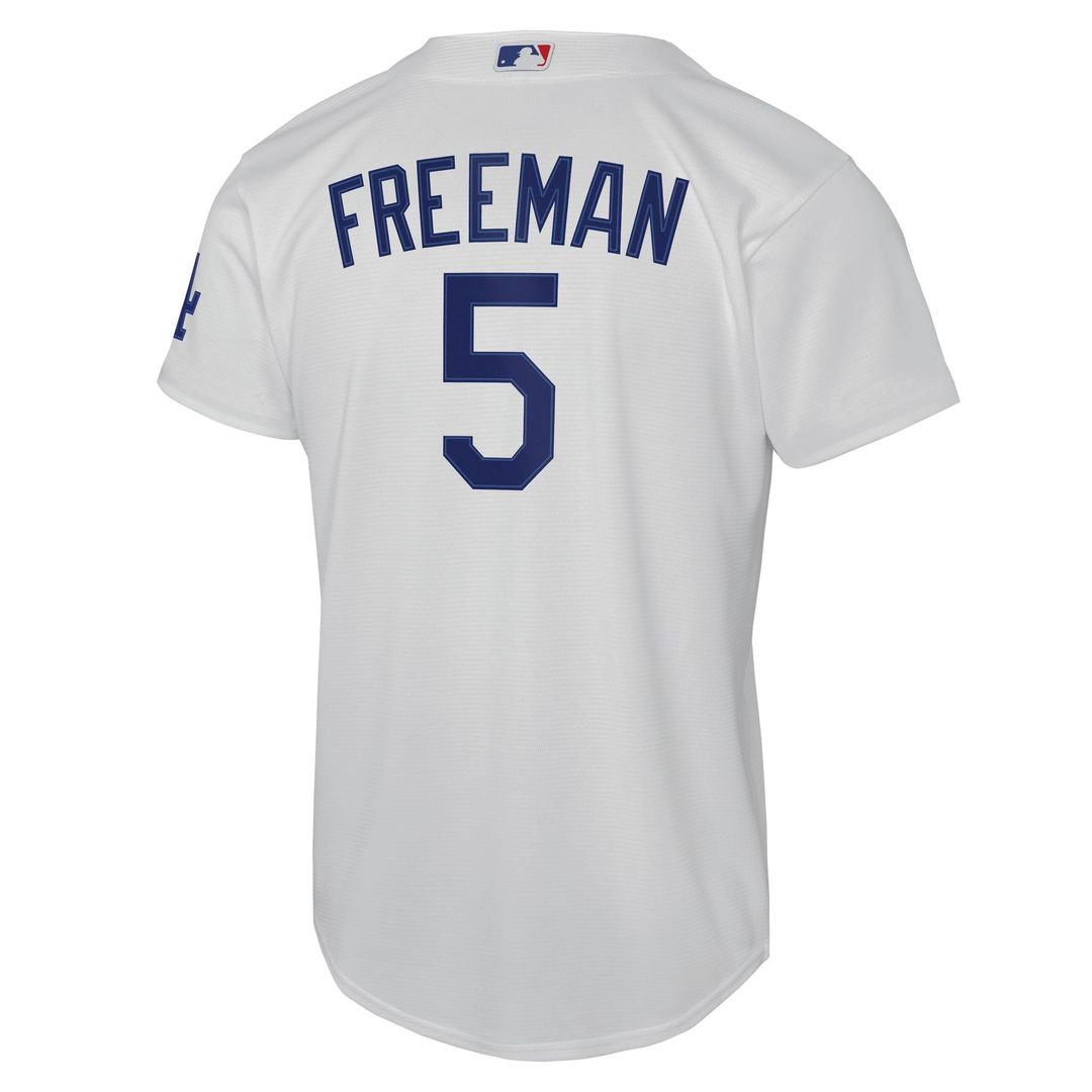 Los Angeles Dodgers Freddie Freeman Nike Youth Home Stadium Jersey - White Team Jersey Sports Fan Apparel