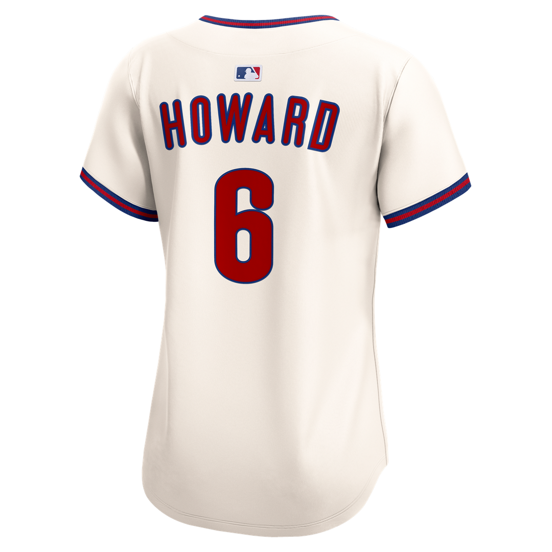 Philadelphia Phillies Ryan Howard Nike Women's Alternate Limited Jersey - Light Blue Team Jersey Sports Fan Apparel