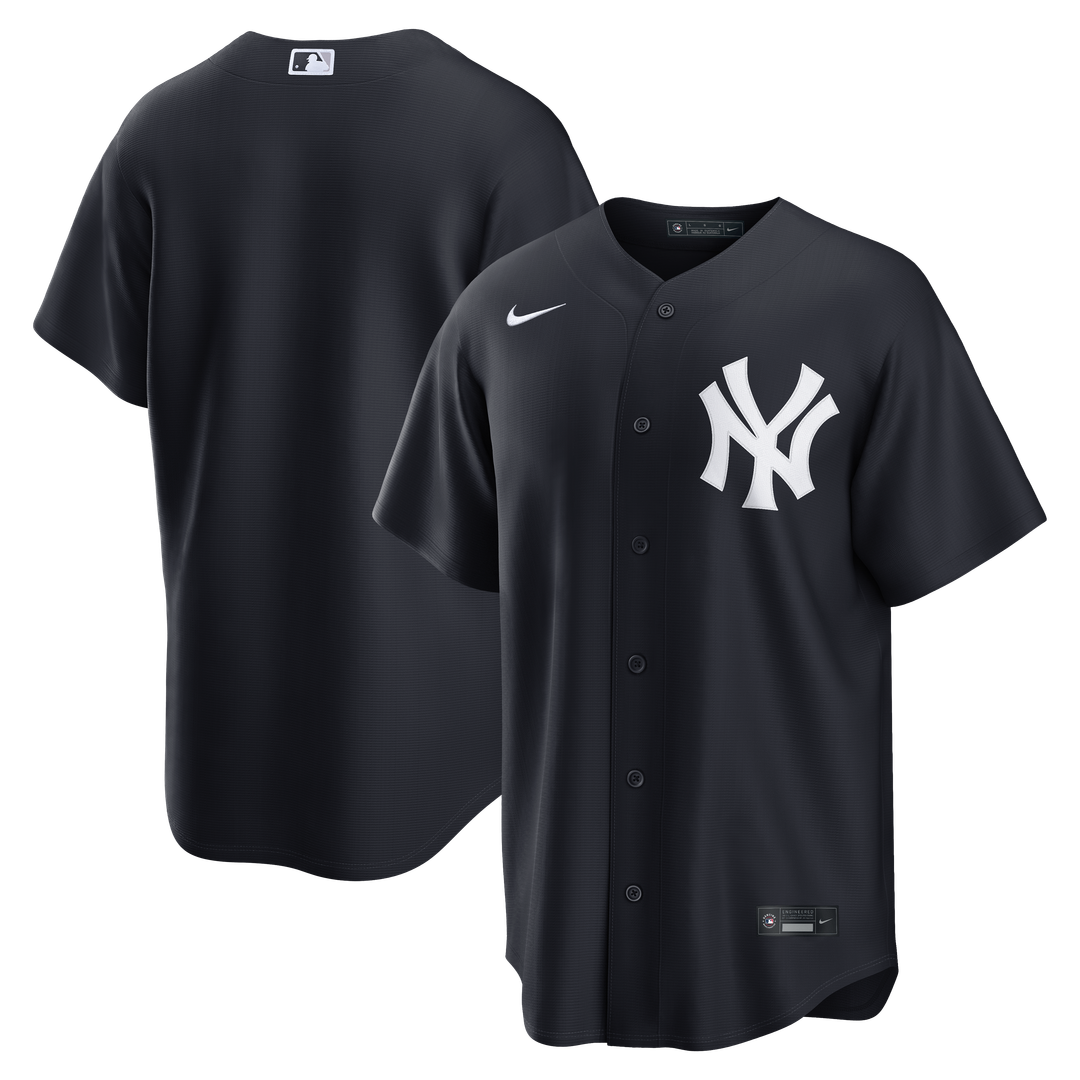 New York Yankees Nike Alternate Replica Jersey - Navy Team Jersey Sports Fan Apparel