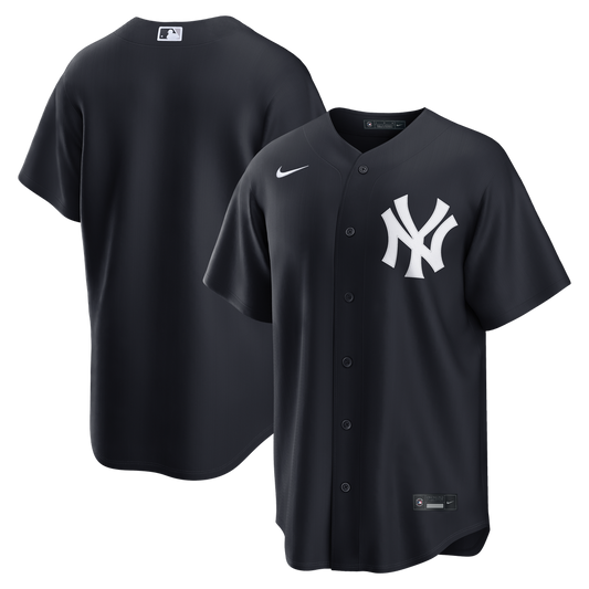 New York Yankees Nike Alternate Replica Jersey - Navy Team Jersey Sports Fan Apparel