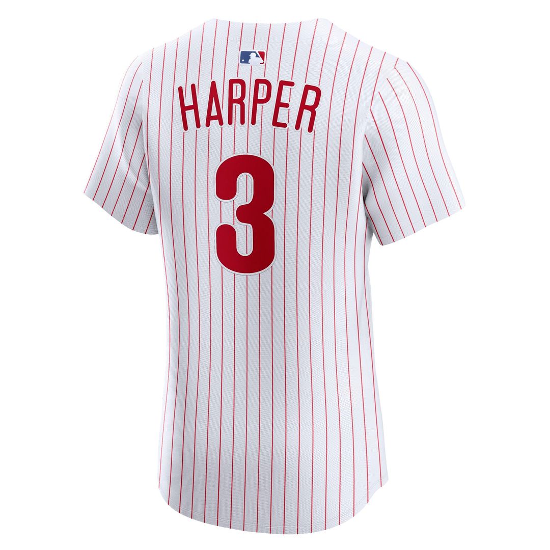 Philadelphia Phillies Bryce Harper Nike Alternate 2 Elite Jersey - Cream Team Jersey Sports Fan Apparel