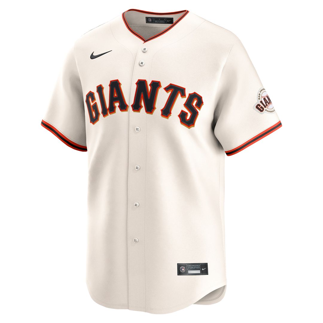 San Francisco Giants Nike Home Limited Custom Jersey - Cream Team Jersey Sports Fan Apparel