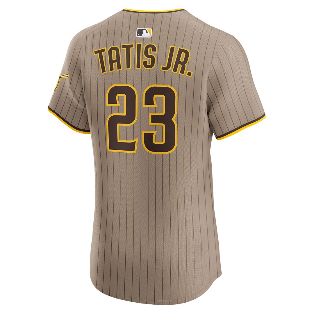 San Diego Padres Fernando Tatis Jr. Nike Road Elite Jersey - Brown Team Jersey Sports Fan Apparel