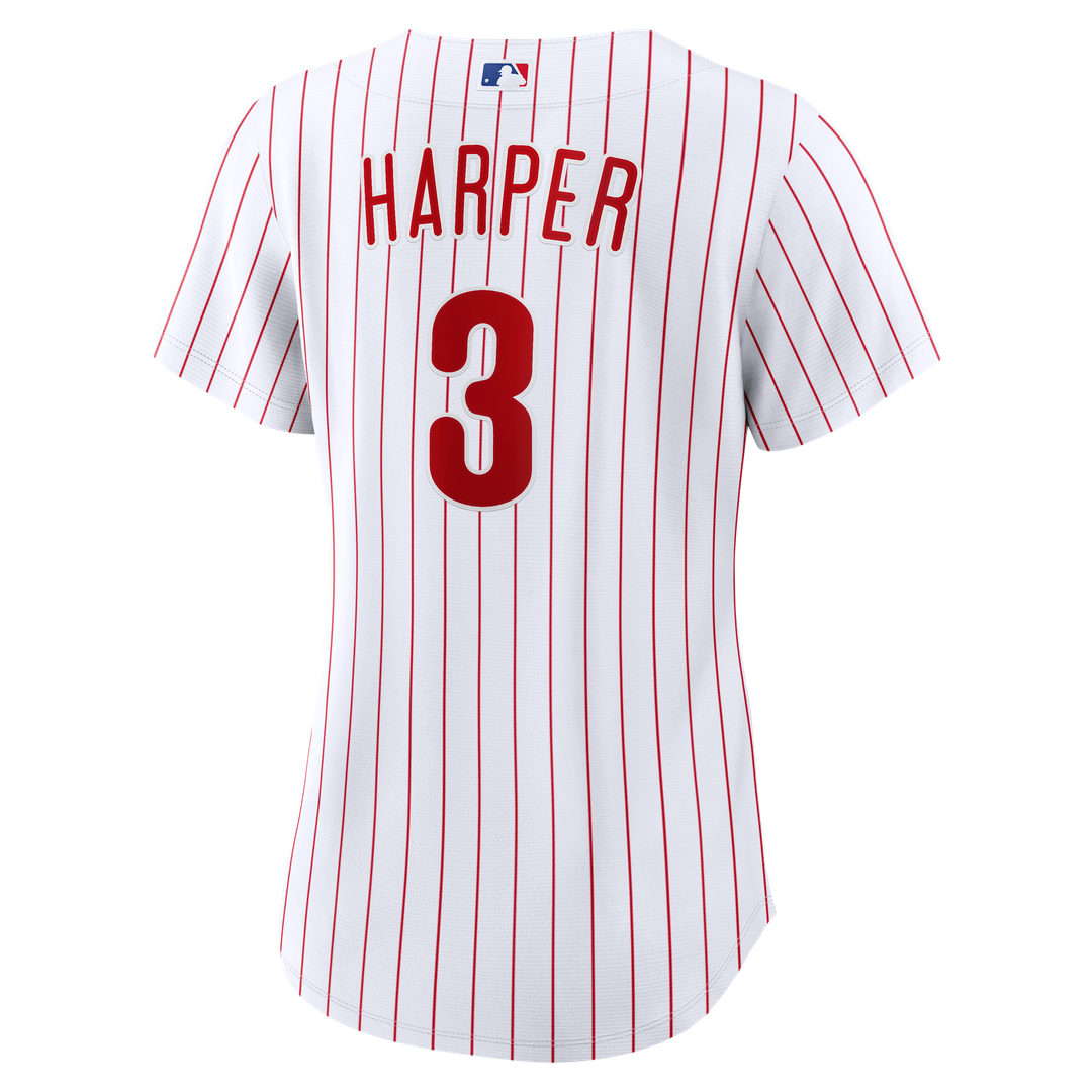 Philadelphia Phillies Bryce Harper Nike Women's Home Replica Jersey - White Team Jersey Sports Fan Apparel