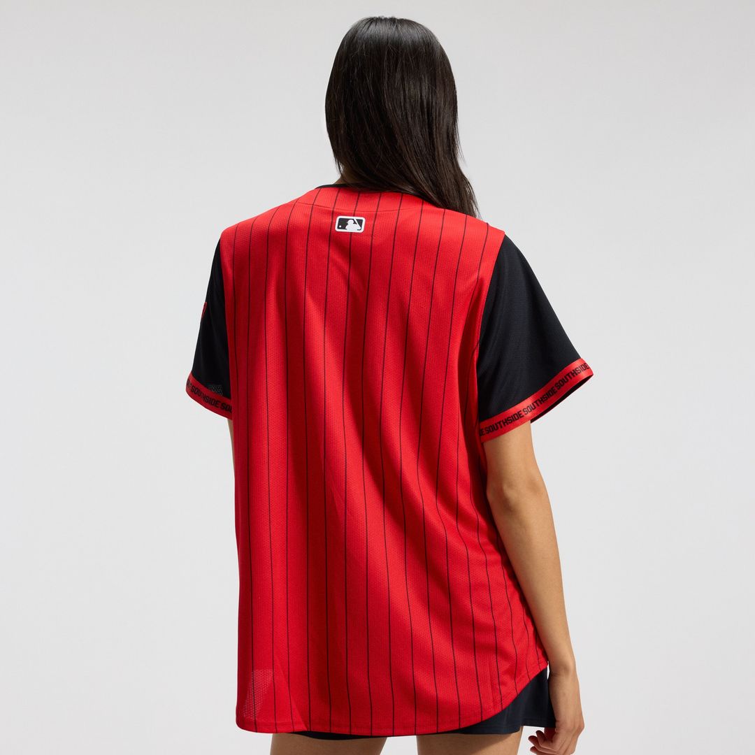 Chicago White Sox Nike Women's 2025 City Connect Limited Jersey - Red/Black Team Jersey Sports Fan Apparel