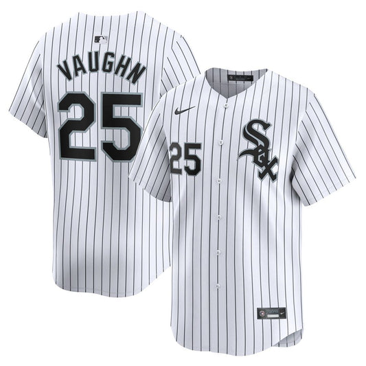 Chicago White Sox Andrew Vaughn Nike Home Limited Player Jersey - White Team Jersey Sports Fan Apparel