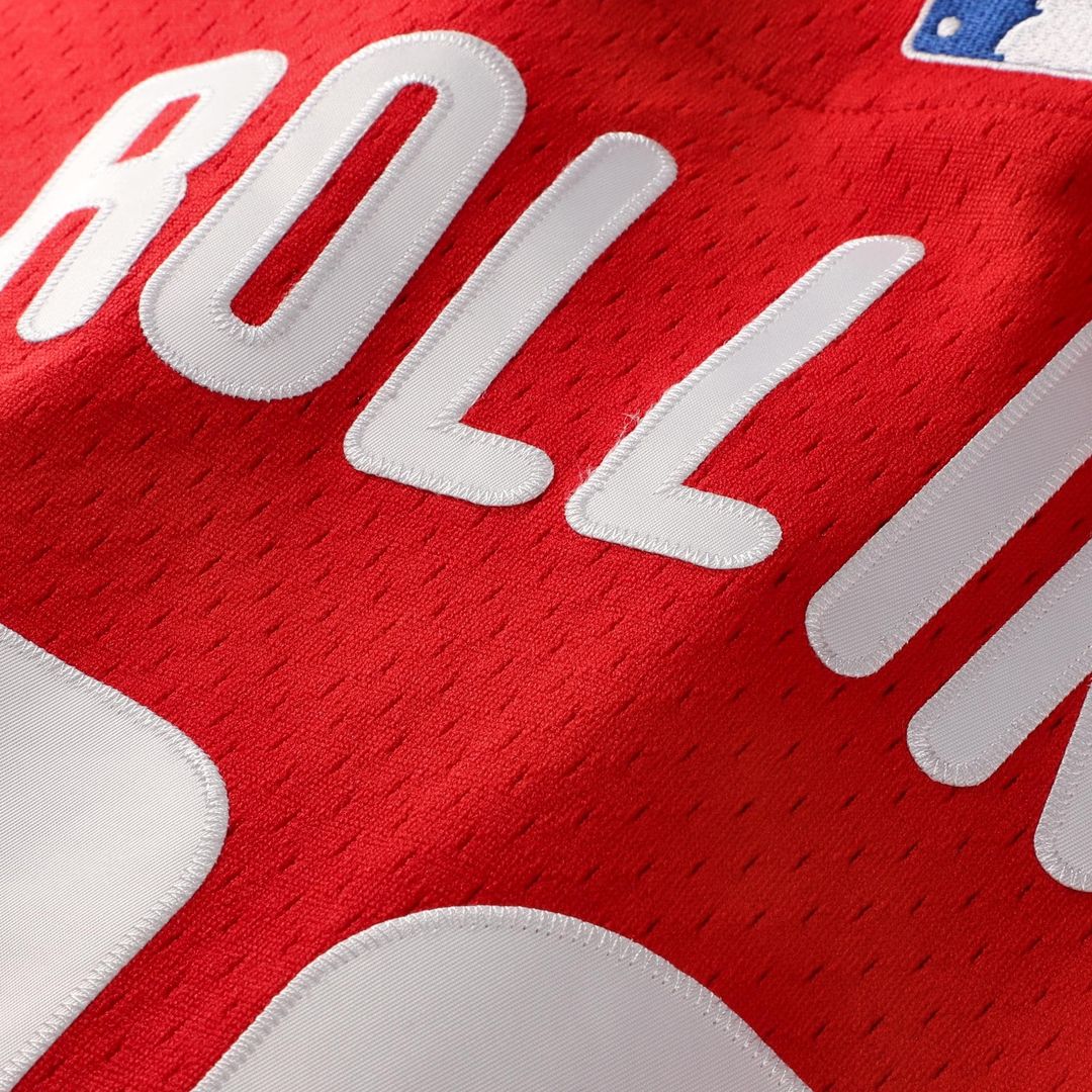 Philadelphia Phillies Jimmy Rollins Mitchell & Ness Cooperstown Mesh Batting Practice Button - Up Jersey - Red Team Jersey Sports Fan Apparel