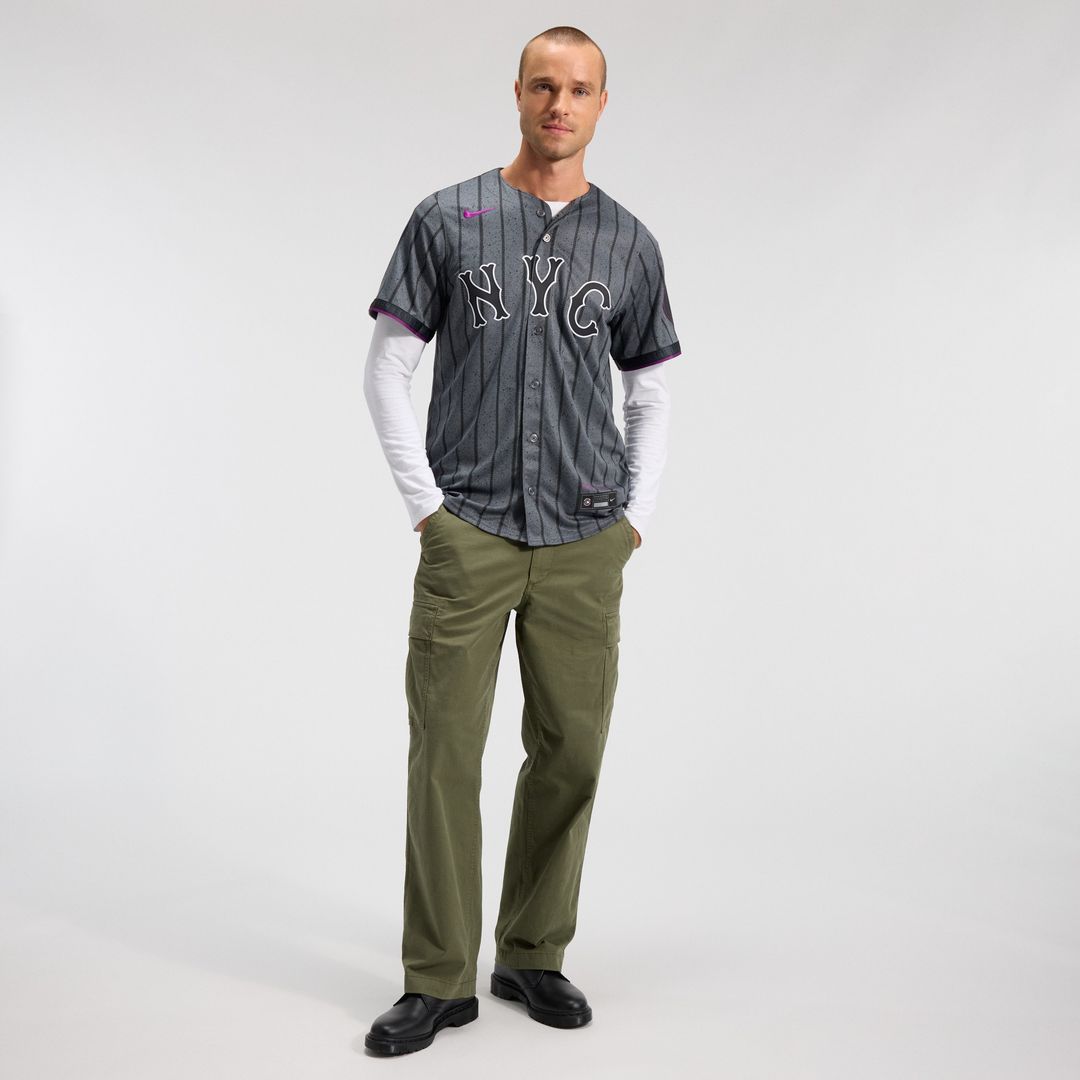 New York Mets Nike City Connect Limited Jersey - Gray Team Jersey Sports Fan Apparel