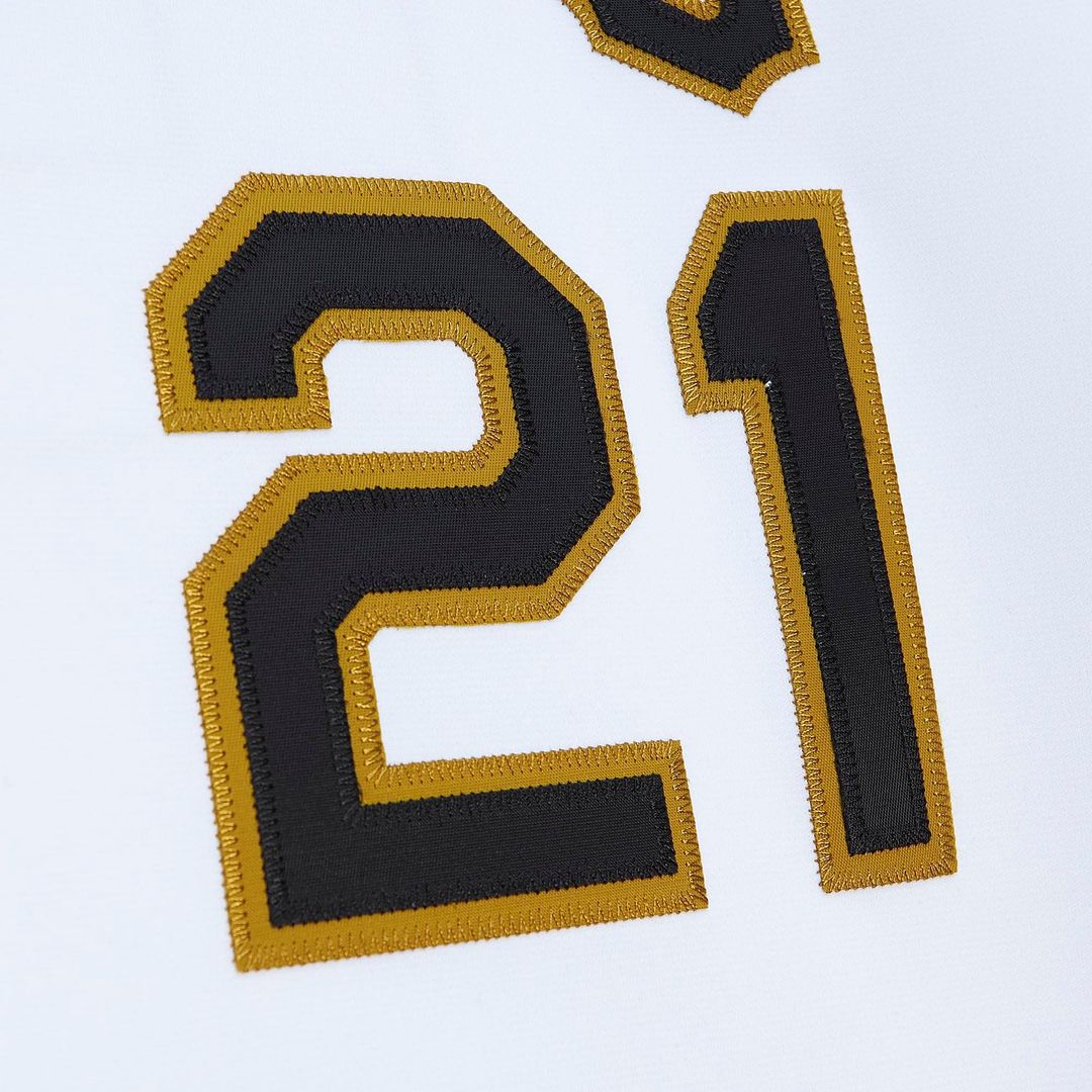 Pittsburgh Pirates Roberto Clemente Mitchell & Ness Cooperstown Authentic Jersey - White Team Jersey Sports Fan Apparel