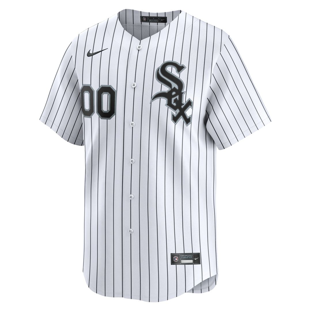 Chicago White Sox Nike Youth Home Custom Limited Jersey - White Team Jersey Sports Fan Apparel