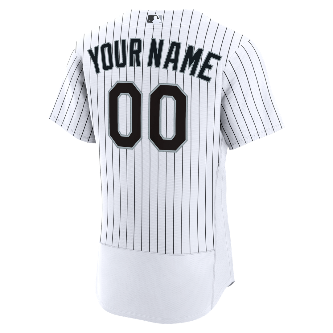Chicago White Sox Nike Home Authentic Custom Jersey - White Team Jersey Sports Fan Apparel