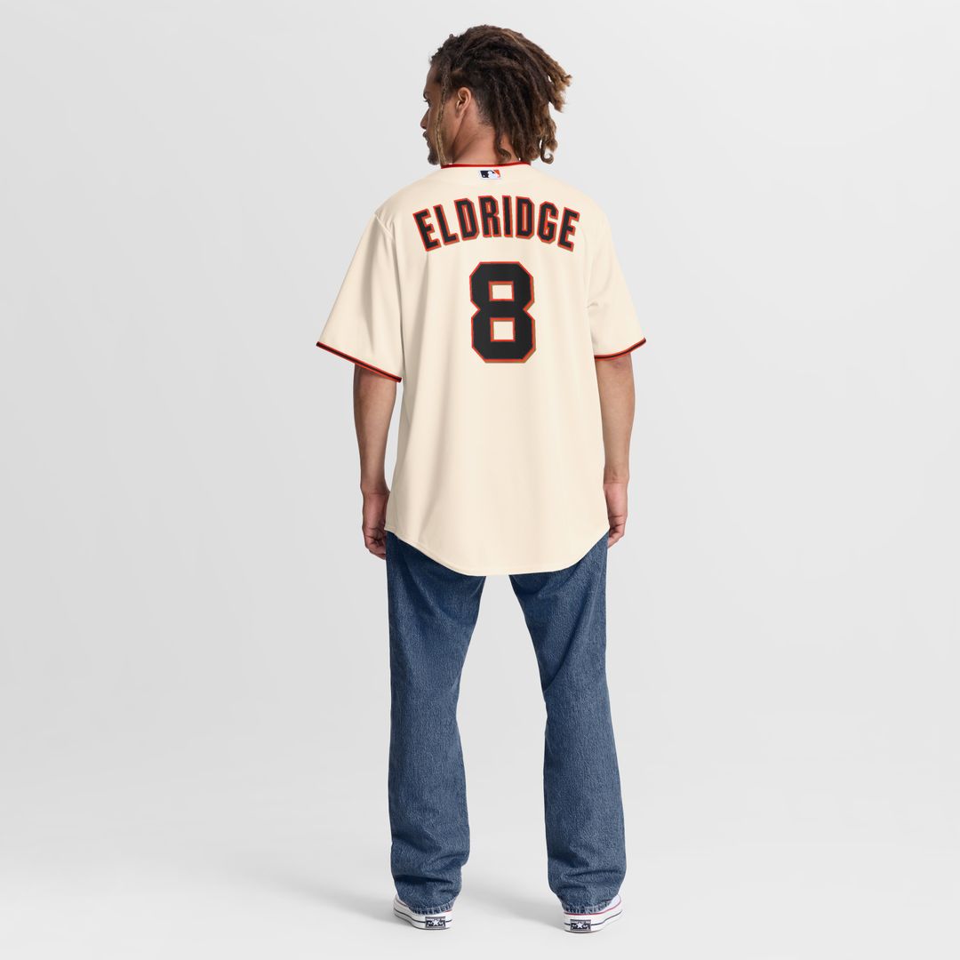 San Francisco Giants Bryce Eldridge Nike Home Replica Jersey - Cream Team Jersey Sports Fan Apparel