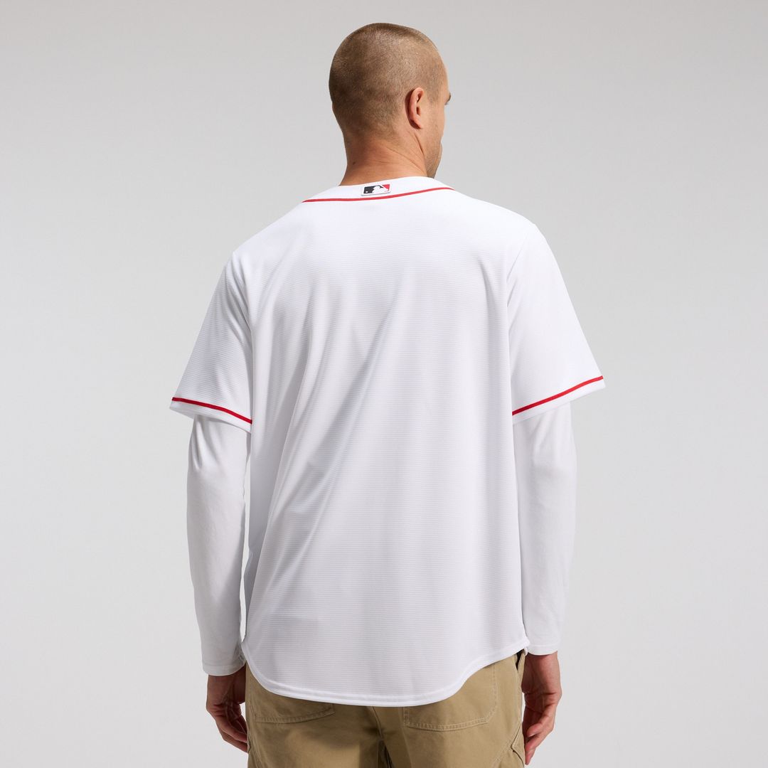 Cincinnati Reds Nike Home Replica Team Jersey - White Team Jersey Sports Fan Apparel