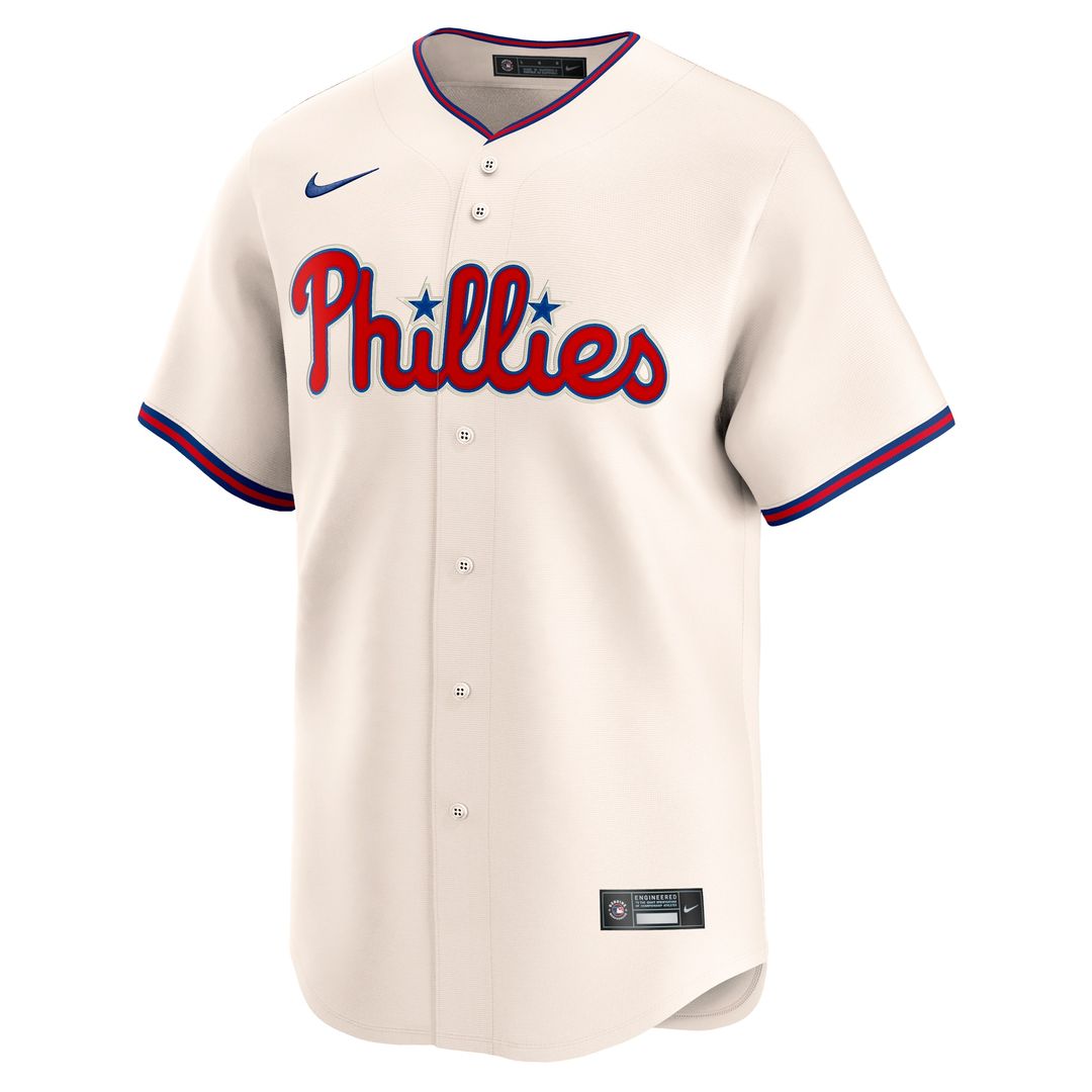 Philadelphia Phillies Bryce Harper Nike Alternate Limited Jersey - Cream Team Jersey Sports Fan Apparel
