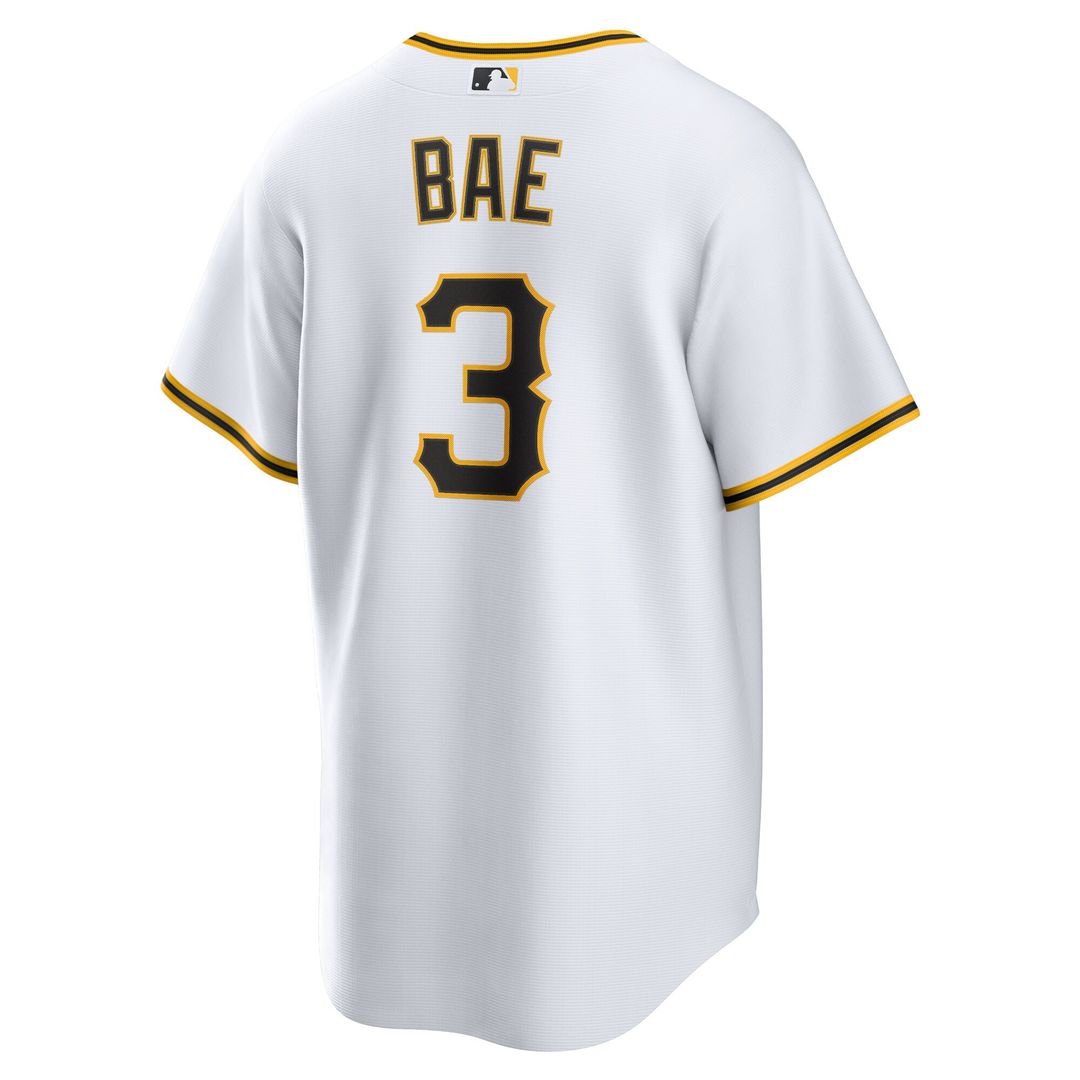 Pittsburgh Pirates Ji - Hwan Bae Nike Replica Player Jersey - White Team Jersey Sports Fan Apparel