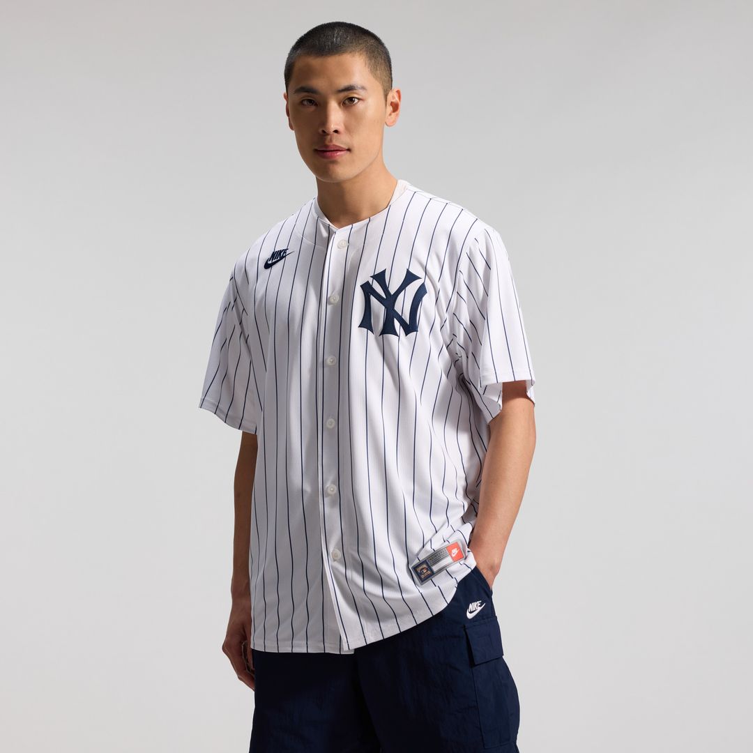 New York Yankees Babe Ruth Nike Throwback Cooperstown Limited Jersey - White Team Jersey Sports Fan Apparel