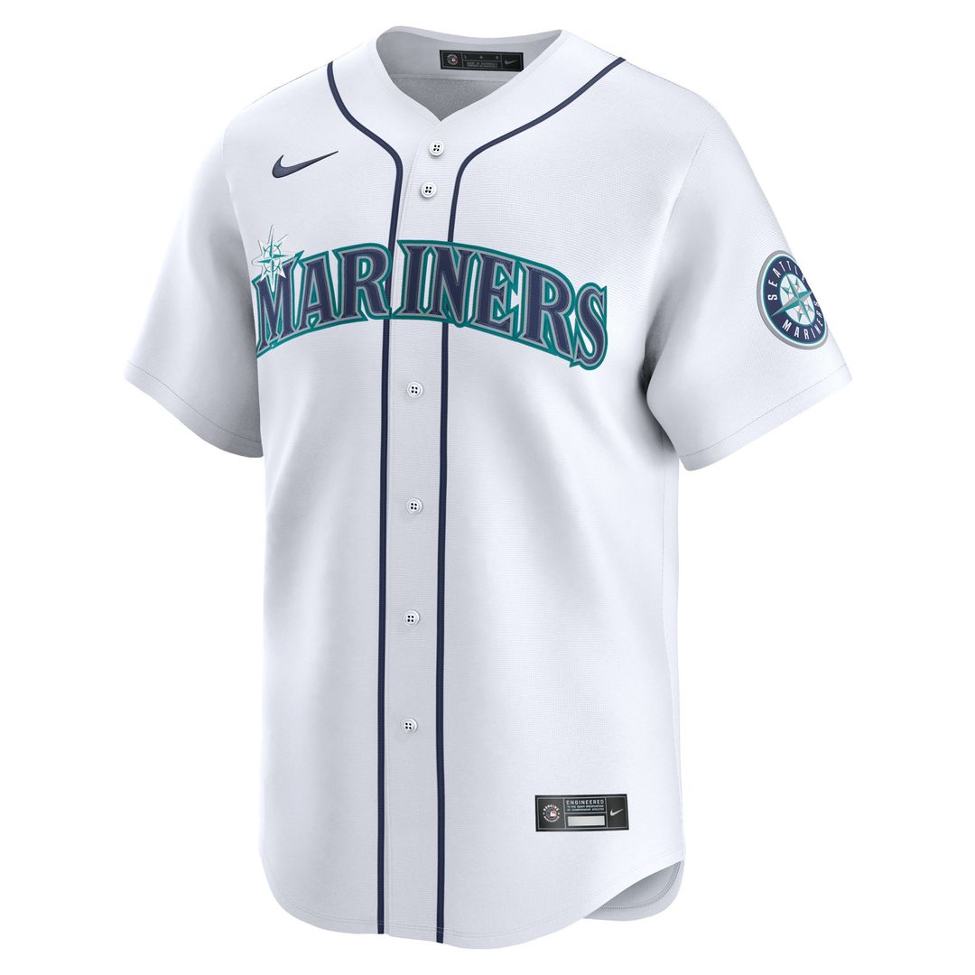 Seattle Mariners Nike Home Limited Pick - A - Player Retired Roster Jersey - White Team Jersey Sports Fan Apparel
