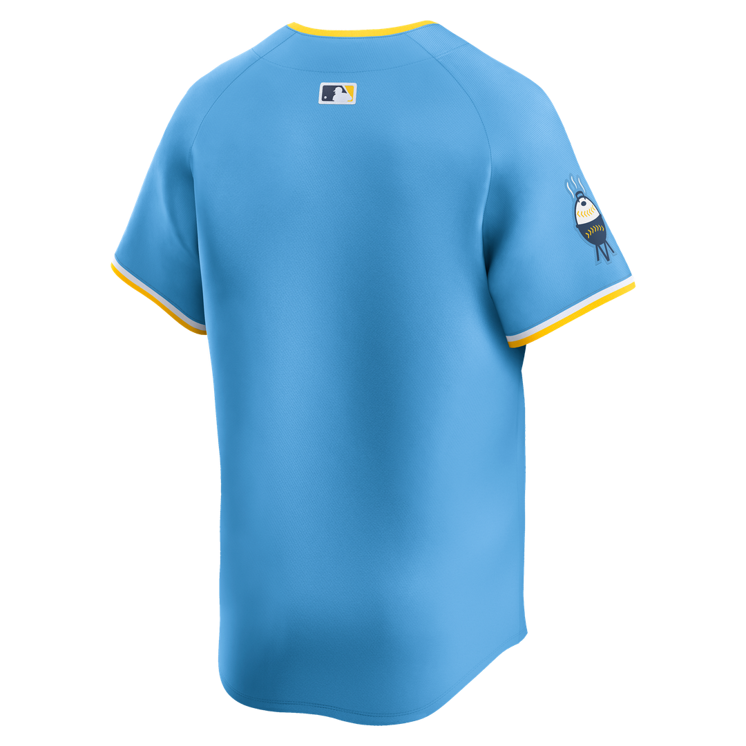 Milwaukee Brewers Nike City Connect Limited Jersey - Light Blue Team Jersey Sports Fan Apparel